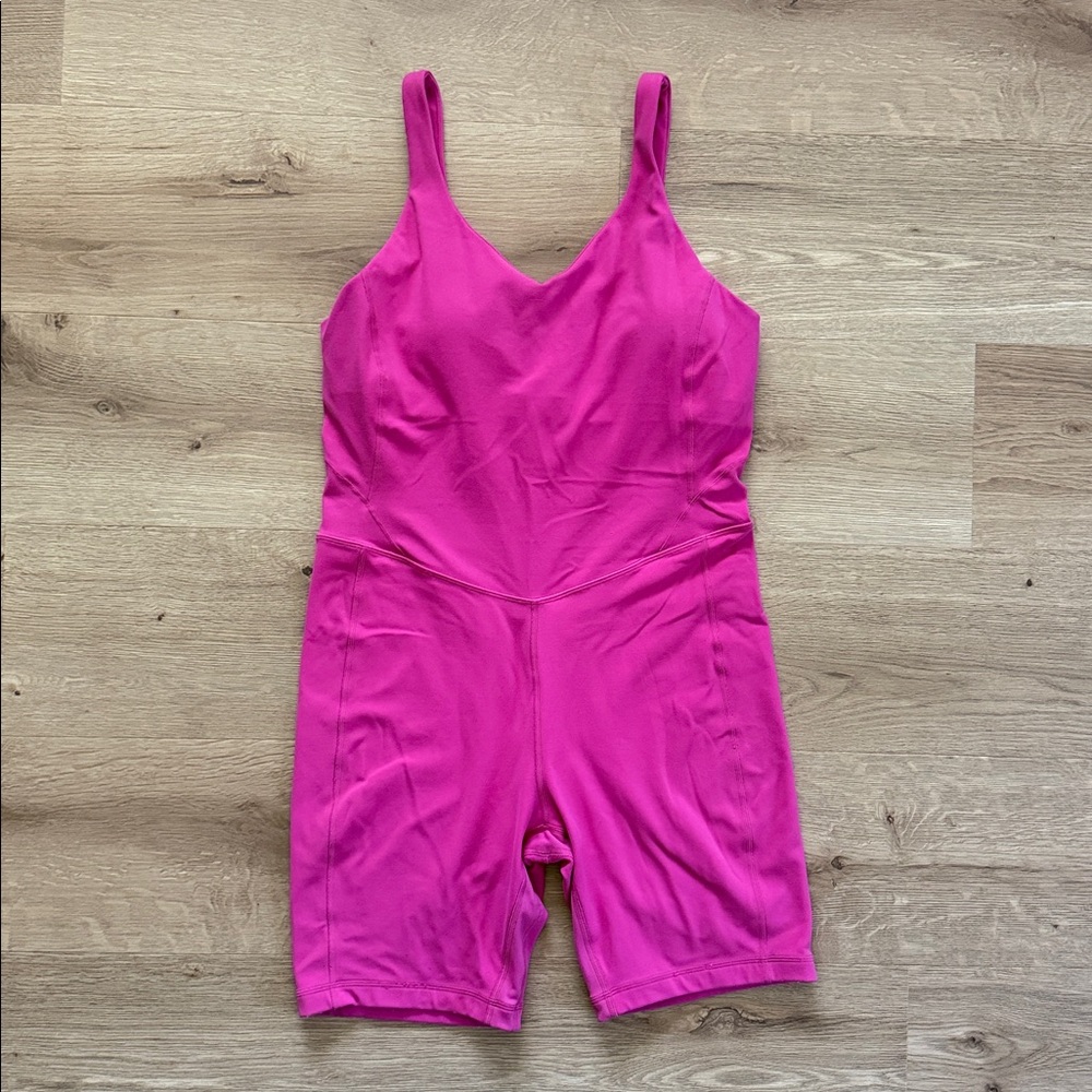 Lululemon pink short jumpsuit